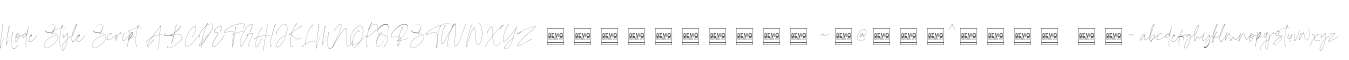 Mode Style Script