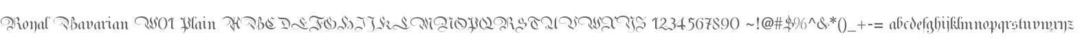 Royal Bavarian W01 Plain