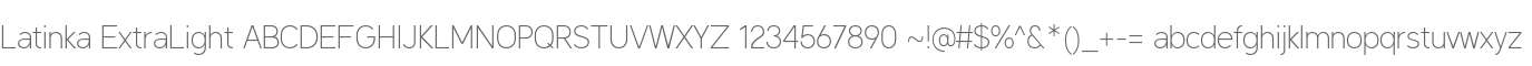 Latinka-ExtraLight