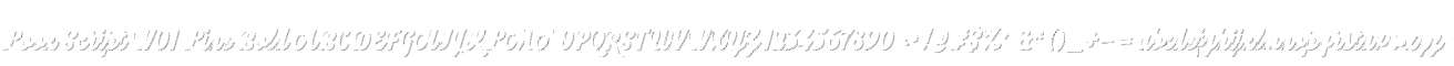 Look Script W01 Line Bold