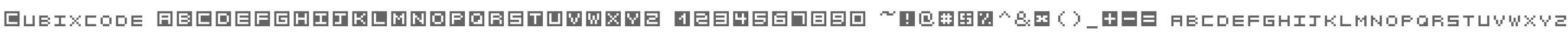 Cubixcode