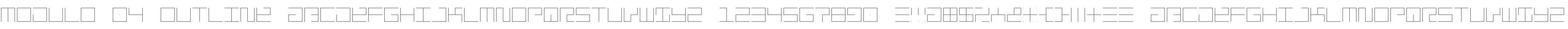 Modulo 04 Outline