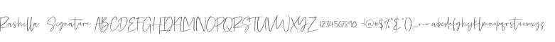 Rashilla  Signature