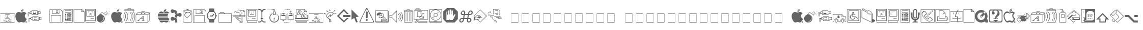 Mac Dingbats