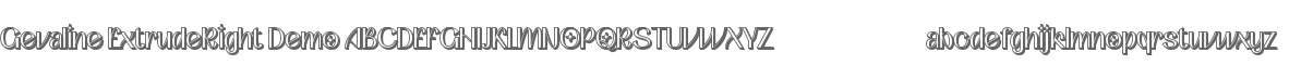 Gevaline Extrude Right Demo