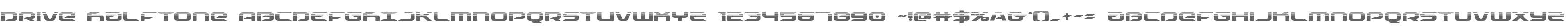 Drive Halftone