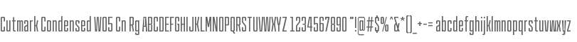 CutmarkCondensedW05-CnRg