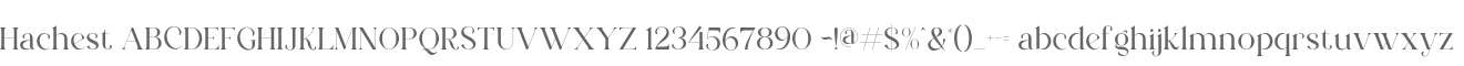 Hachest