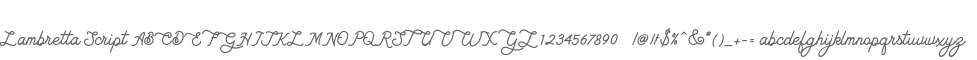 Lambretta Script