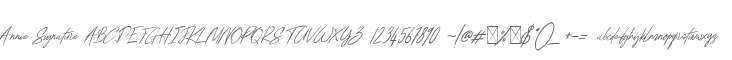Annie Signature