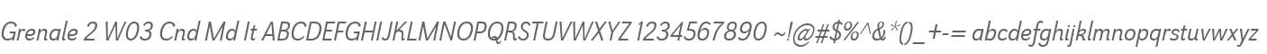 Grenale 2 W03 Cnd Md It