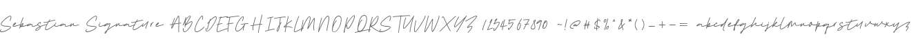 Sebastian Signature