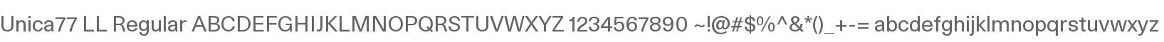 Unica77 LL