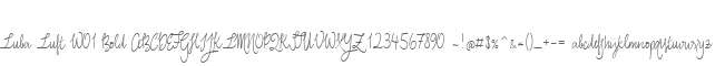 Luba Luft W01 Bold