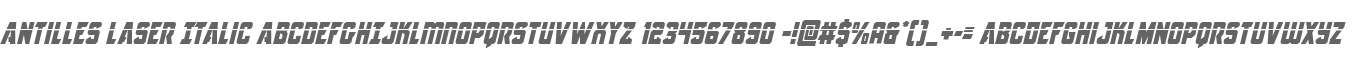 Antilles Laser Italic