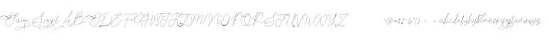 Claire Script