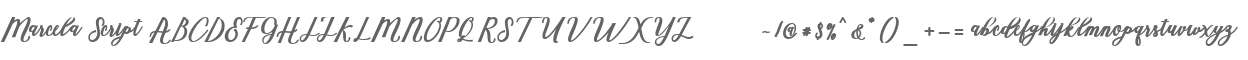 Marcela Script