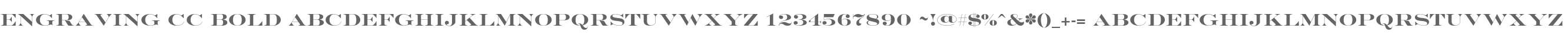 Engraving CC