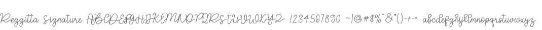 Reggitta Signature