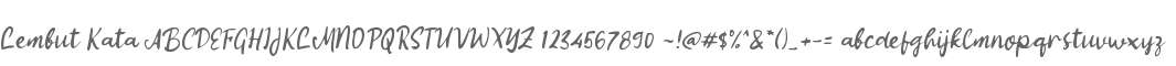 L Lembut Kata