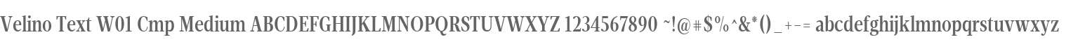 Velino Text W01 Cmp Medium