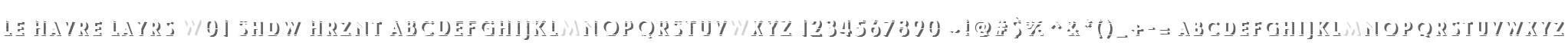 Le Havre Layrs W01 Shdw Hrznt