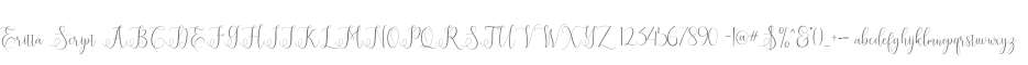 Eritta Script