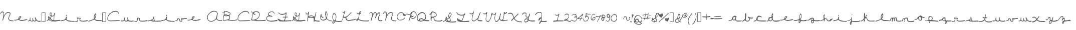 New_Girl_Cursive