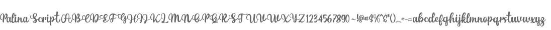 Palina Script