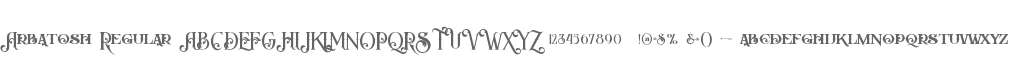 Arbatosh Regular