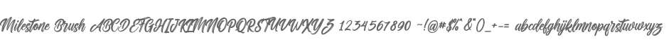 Milestone Brush