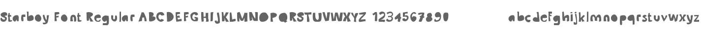 Starboy Font