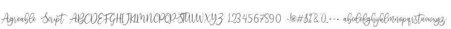 Agreable Script