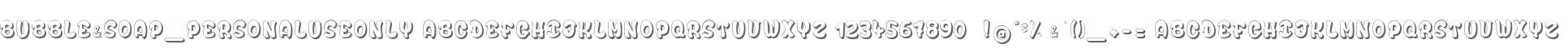Bubble&Soap_PersonalUseOnly