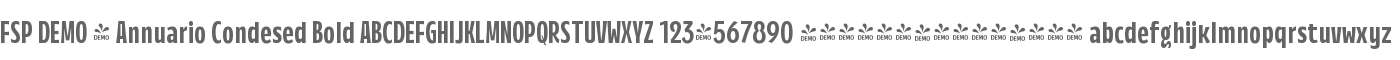 FSP DEMO - Annuario Condesed