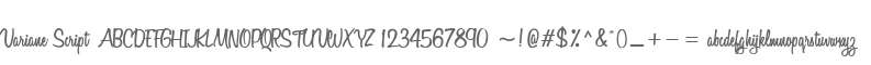 Variane Script