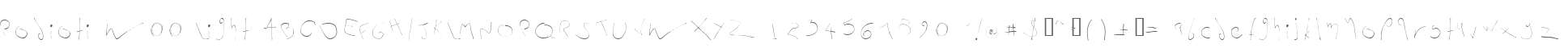 Podioti W00 Light