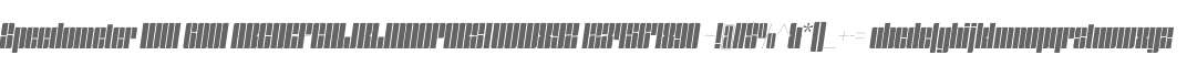 Speedometer W01 600I