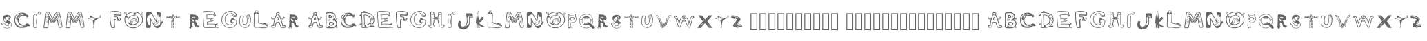 Scimmy Font