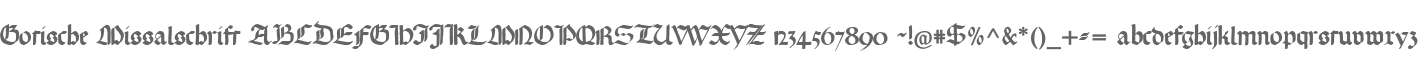 Gotische Missalschrift