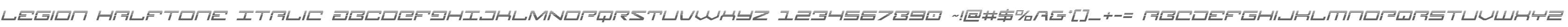 Legion Halftone Italic