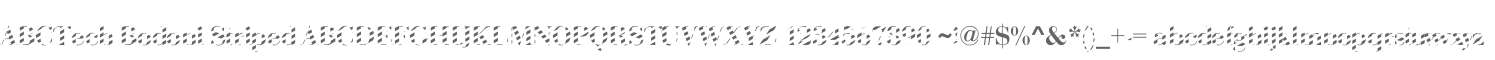 ABCTech Bodoni Striped
