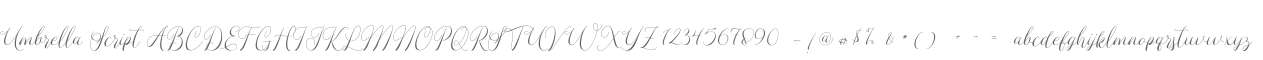 Umbrella Script