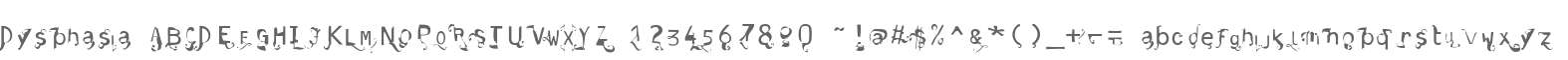 Dysphasia