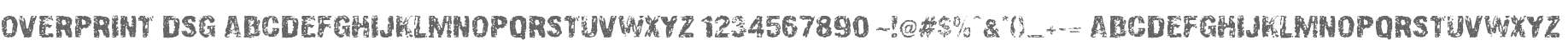 Overprint DSG