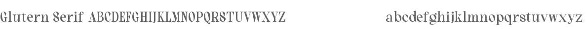 Glutern Serif