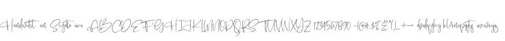 Handwritten Signature