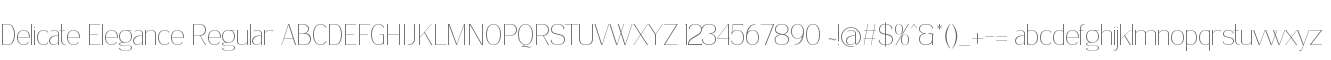 Delicate Elegance