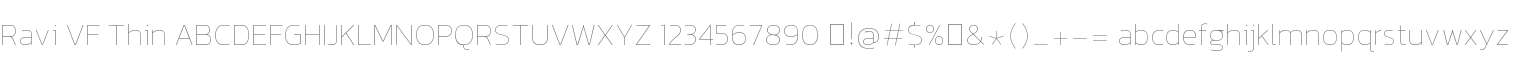 Ravi VF Thin
