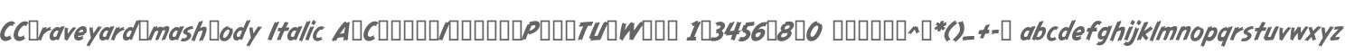 CCGraveyardSmashBody Italic